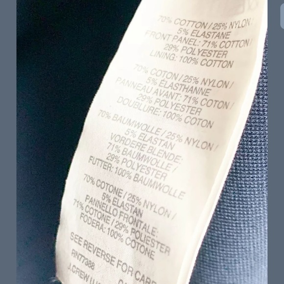 J,Crew Woman’s Mesh Wrap Dress In Navy Blu… - Picture 7 of 8